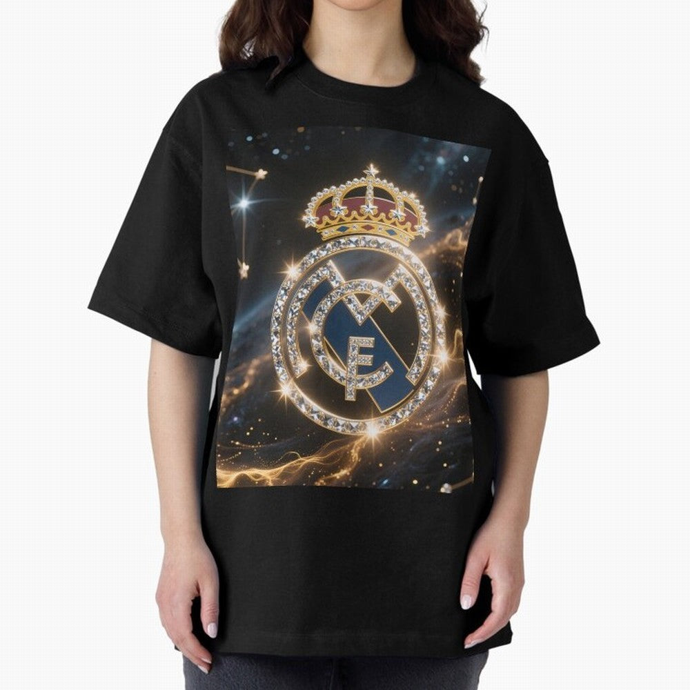 Bernab¨¦u Oversized T-Shirt Celebrate Global Passion for FIFA World Cup 2026 Highlighting Haaland, Argentina, France and Brazil Energy, Match Day Excitement, Supporter Culture, Golden Goals and Global Football Passion; Made for Collectors Who Enjoy