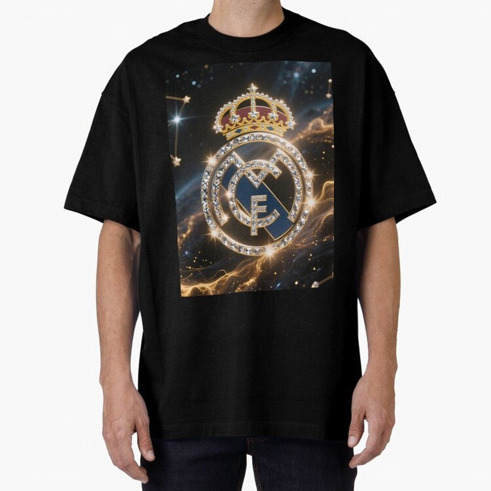 Bernab¨¦u Oversized T-Shirt Celebrate Global Passion for FIFA World Cup 2026 Highlighting Haaland, Argentina, France and Brazil Energy, Match Day Excitement, Supporter Culture, Golden Goals and Global Football Passion; Made for Collectors Who Enjoy