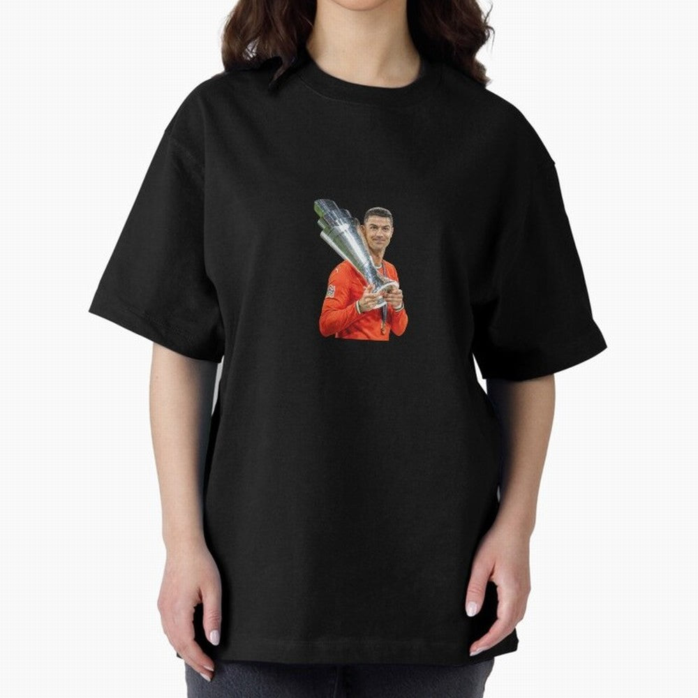 CR7 - Portugal Oversized T-Shirt Showcase FIFA World Cup 2026 Inspired by Messi, Argentina Energy, Worldwide Fan Energy, Dramatic Goals, Stadium Lights and Championship Celebrations; Perfect for Supporters Who Want Bold Football Energy, Global