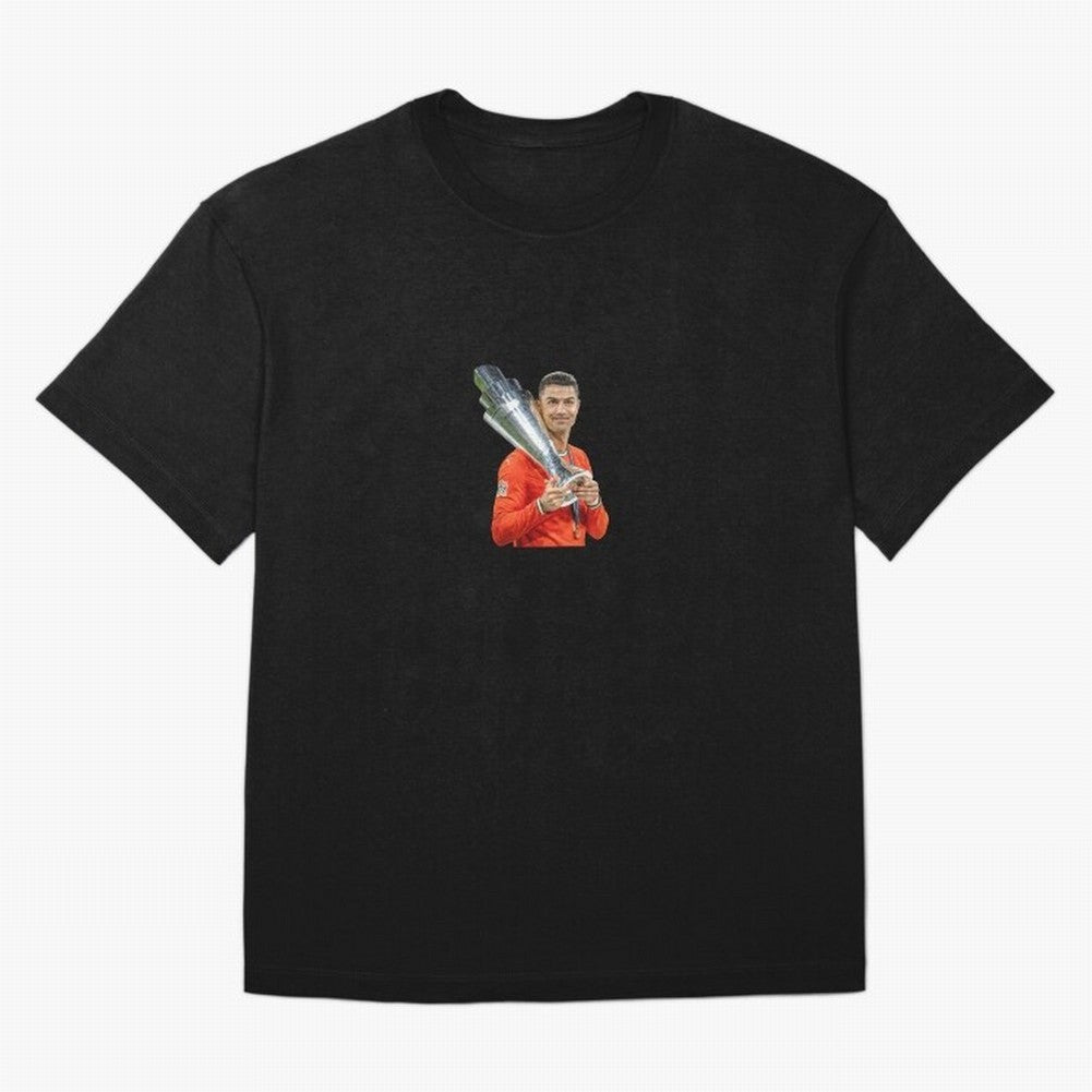 CR7 - Portugal Oversized T-Shirt Showcase FIFA World Cup 2026 Inspired by Messi, Argentina Energy, Worldwide Fan Energy, Dramatic Goals, Stadium Lights and Championship Celebrations; Perfect for Supporters Who Want Bold Football Energy, Global