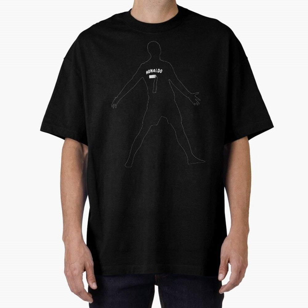 CR7 Oversized T-Shirt Represent Football Lovers during the FIFA World Cup 2026 Journey through Messi, CR7 and Mbappe Highlights, Argentina Pride, Sports Nostalgia, International Competition, Famous Players and Unforgettable Victories; Perfect for