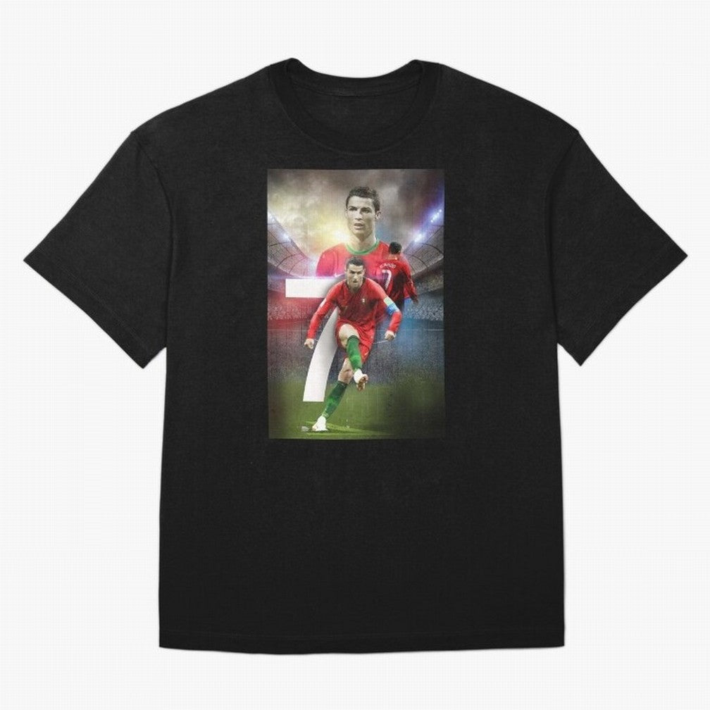 Cristiano Ronaldo Manchester United 4 Oversized T-Shirt Capture the FIFA World Cup 2026 Group Stage Journey through Neymar, Haaland and Cristiano Ronaldo Highlights, Portugal Pride, Stadium Chants, National Pride, Trophy Dreams and Unforgettable