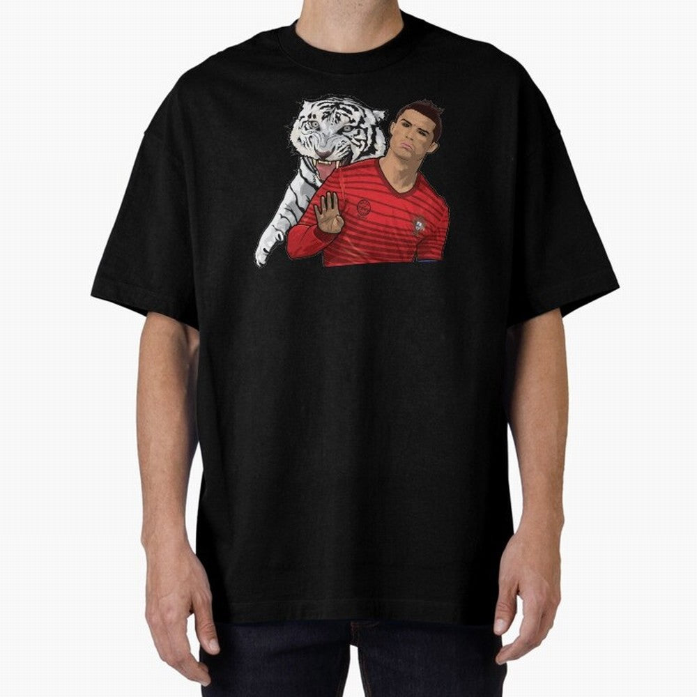 Cristiano Ronaldo Oversized T-Shirt Honor Champions and Dreams in FIFA World Cup 2026 USA Canada Mexico Built around Neymar, Spain and Netherlands Energy, Match Day Excitement, Supporter Culture, Golden Goals and Global Football Passion; Ideal for