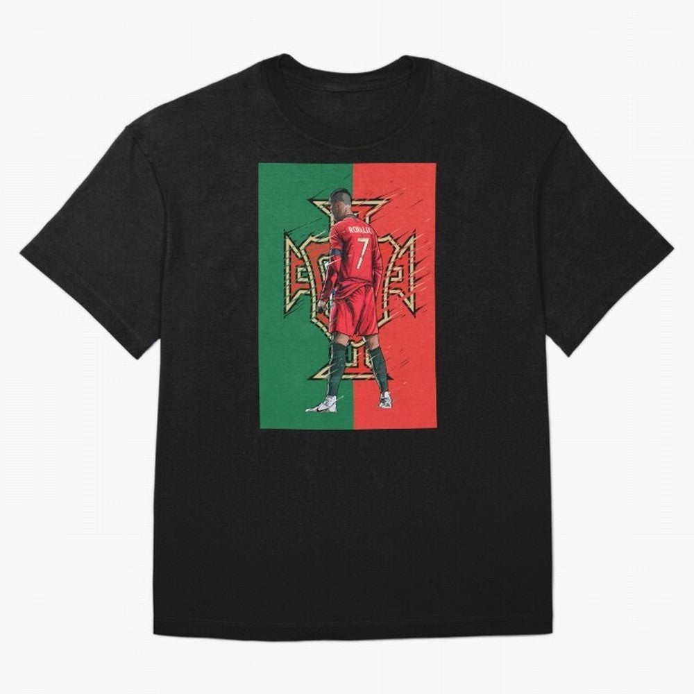 CR7 Portugal Oversized T-Shirt Feel the Heartbeat of FIFA World Cup 2026 USA Canada Mexico Capturing Messi, Neymar and Mbappe, France Energy, Stadium Memories, Football Loyalty, International Chants and Championship Tradition; Perfect for People