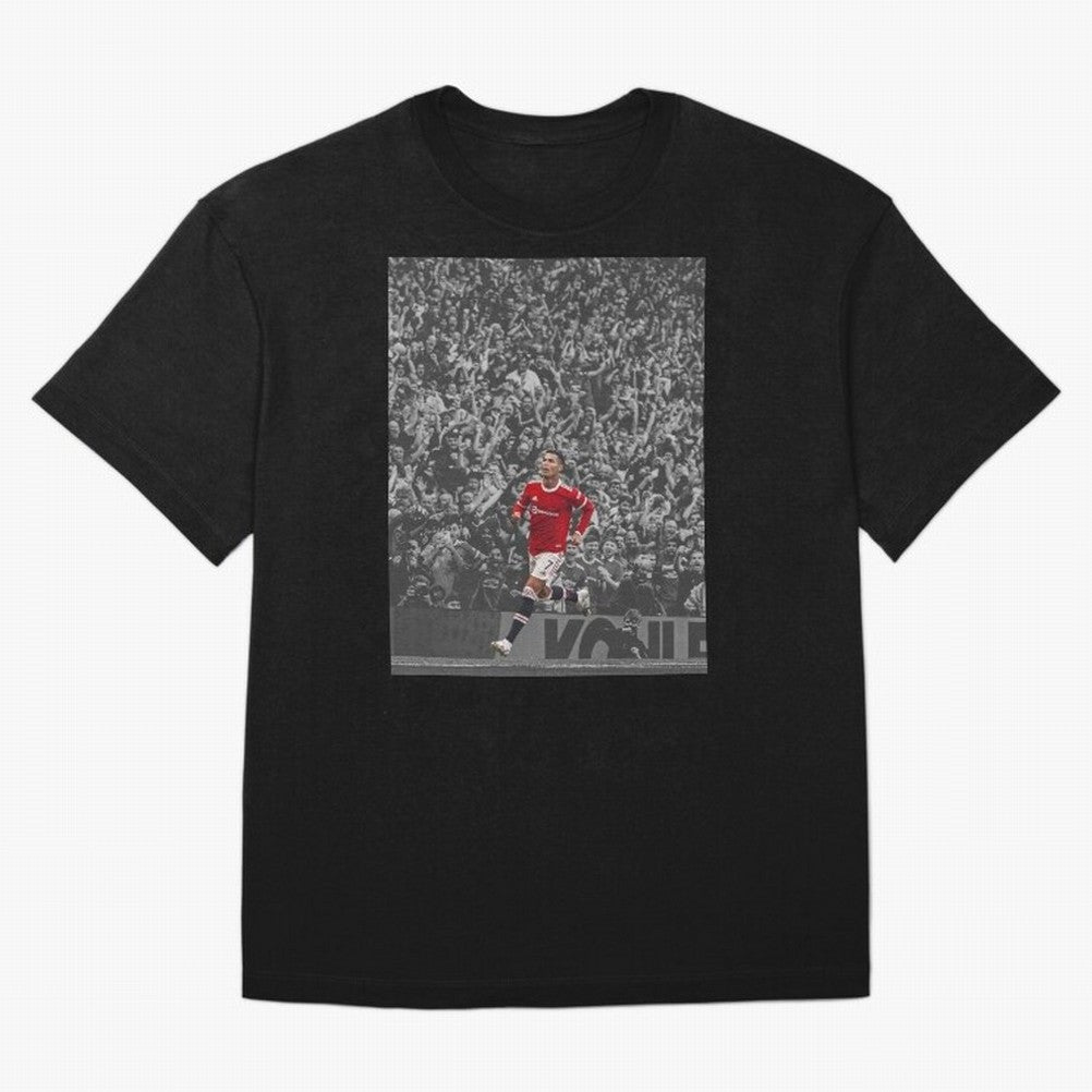 Ronaldo Cr7 Highlights Moment Manchester,Ronaldo Gifts,Ronaldo Cover,Ronaldo Prints Oversized T-Shirt Bring World Football Passion into the FIFA World Cup 2026 Journey through Messi Highlights, France and Portugal Pride, Fan Favorite Moments,