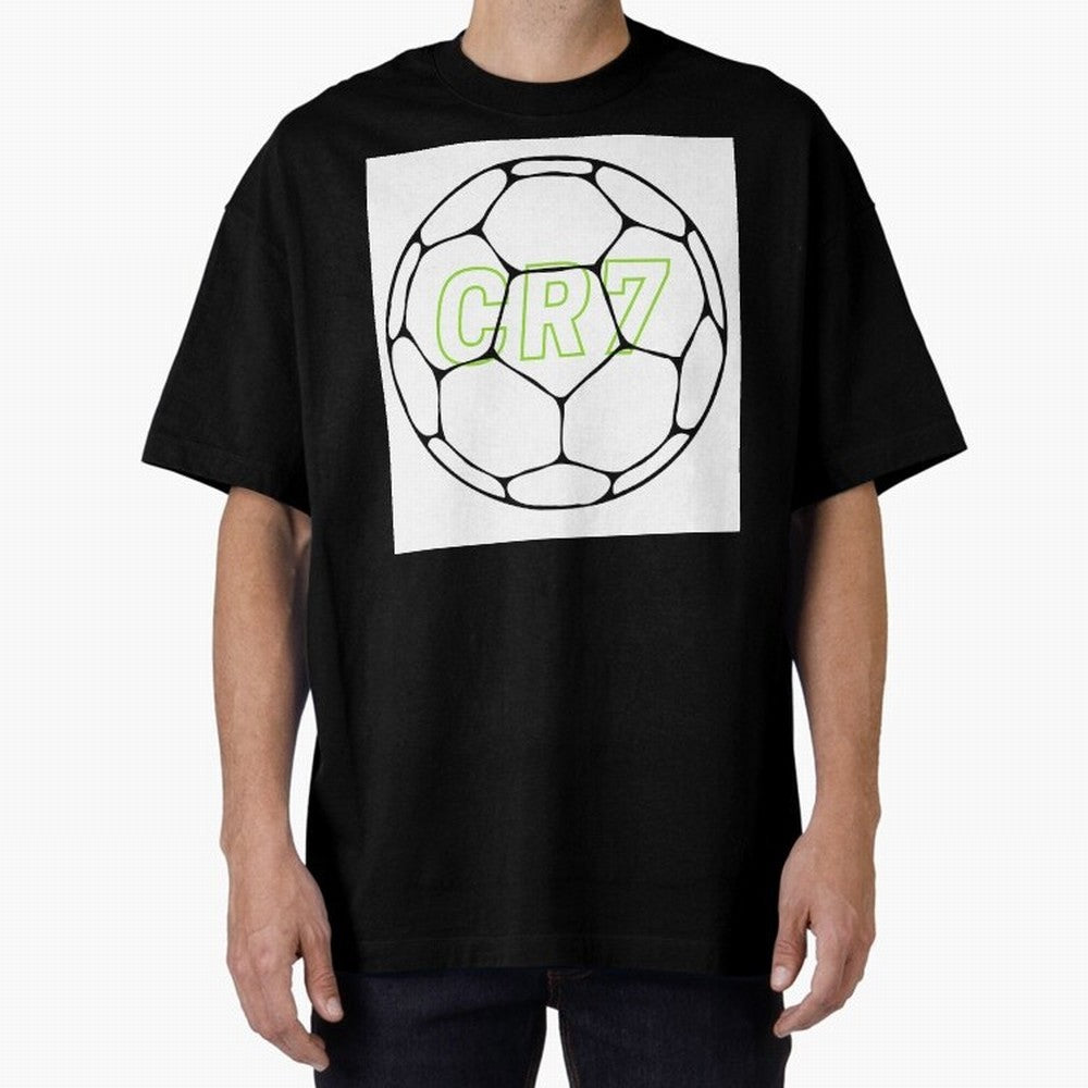 Cristiano Ronaldo ( CR7 ) Oversized T-Shirt Celebrate the Biggest Stage of FIFA World Cup 2026 USA Canada Mexico for Fans of Haaland and France and Portugal, Bringing Football History, Final Match Energy, Crowd Noise and Once in a Lifetime Moments;