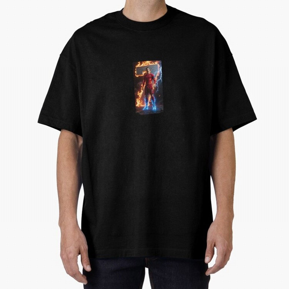 Christiano Ronaldo Cr7 Oversized T-Shirt Remember the FIFA World Cup 2026 Group Stage Journey through Mbappe and Neymar Highlights, France and Portugal Pride, Game Day Rituals, Football Legends, Country Pride and the Road to the Final; Ideal for