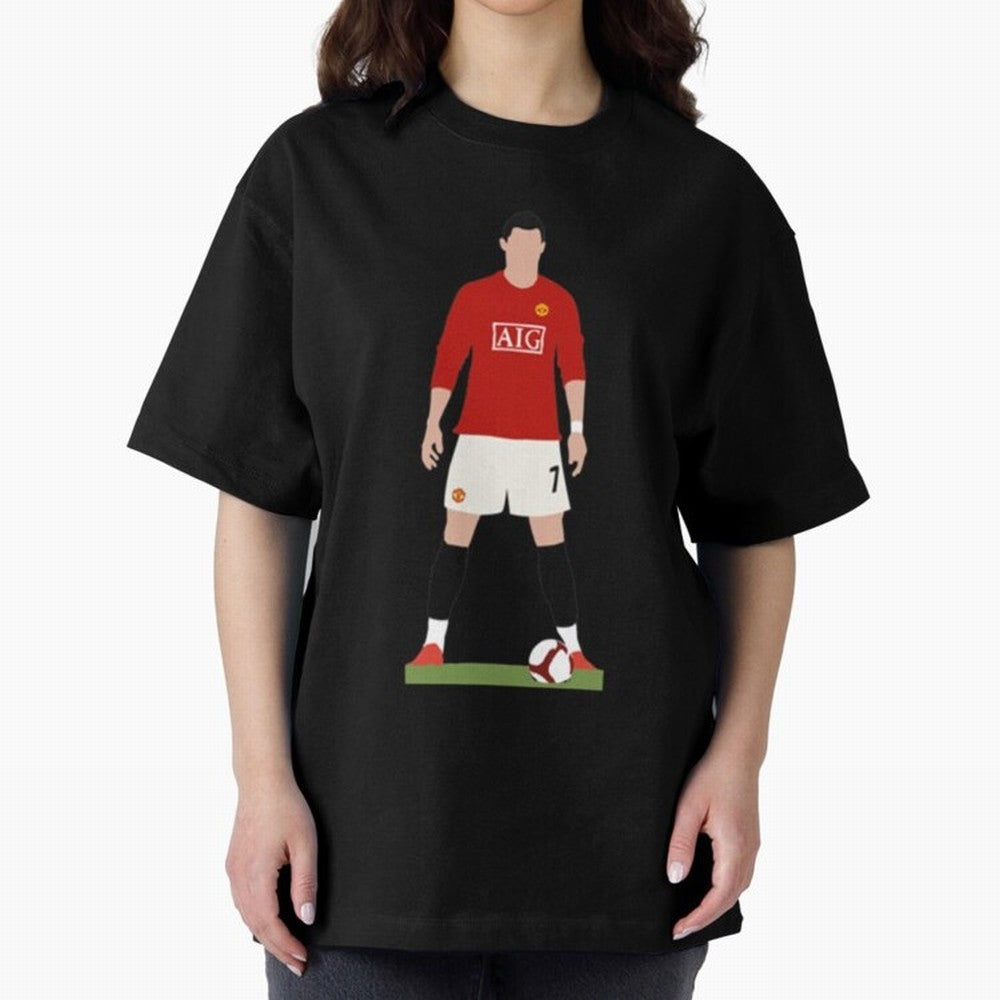 Cristiano Ronaldo Oversized T-Shirt Bring International Match Energy to FIFA World Cup 2026 USA Canada Mexico Featuring Messi, Neymar and Mbappe, Brazil Energy, Football History, Final Match Energy, Crowd Noise and Once in a Lifetime Moments; Ideal