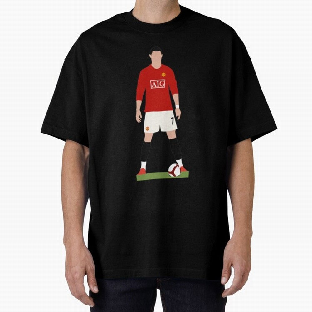Cristiano Ronaldo Oversized T-Shirt Bring International Match Energy to FIFA World Cup 2026 USA Canada Mexico Featuring Messi, Neymar and Mbappe, Brazil Energy, Football History, Final Match Energy, Crowd Noise and Once in a Lifetime Moments; Ideal