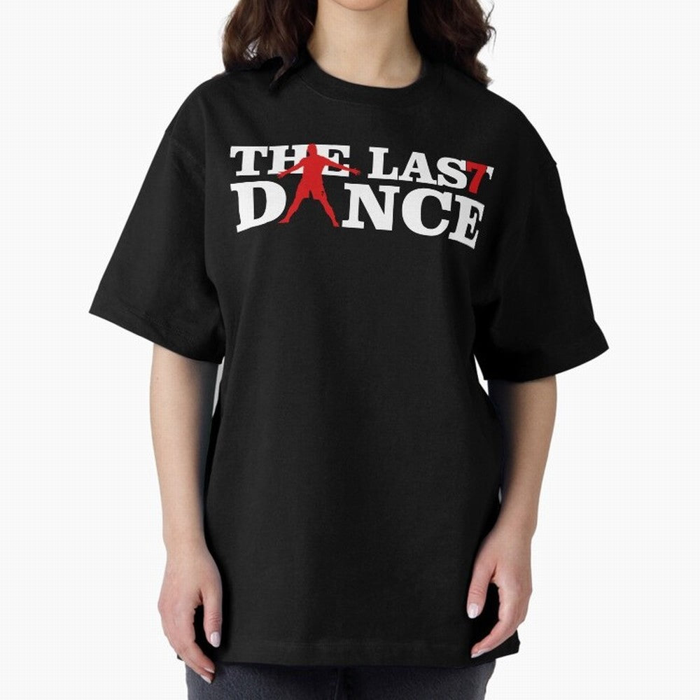Cr7 The Last Dance Oversized T-Shirt Honor Champions and Dreams in Global Football Passion for FIFA World Cup 2026, Highlighting Messi, CR7 and Mbappe, Argentina, Tournament Hype, Historic Matchups, Family Viewing Parties and Global Sports Pride;