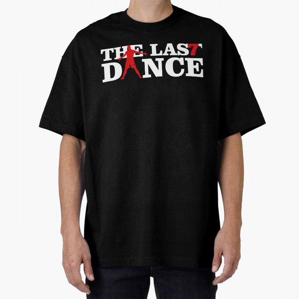 Cr7 The Last Dance Oversized T-Shirt Honor Champions and Dreams in Global Football Passion for FIFA World Cup 2026, Highlighting Messi, CR7 and Mbappe, Argentina, Tournament Hype, Historic Matchups, Family Viewing Parties and Global Sports Pride;