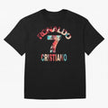 Cristiano Ronaldo Manchester United Oversized T-Shirt Capture FIFA World Cup 2026 USA Canada Mexico Spirit, Filled with France and Portugal, Messi and Cristiano Ronaldo, Fan Favorite Moments, National Team Passion, Big Match Drama and Soccer
