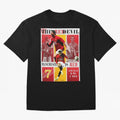 Cristiano Ronaldo 2008 Manchester United Poster Oversized T-Shirt Celebrate Golden Goal Energy in Match Day Hype around FIFA World Cup 2026, Messi, Argentina and Brazil, Football Passion, Legendary Performances, Festival Vibes and Supporter