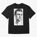 Cristiano Ronaldo CR7 Oversized T-Shirt Show Championship Spirit for FIFA World Cup 2026 Group Stage with Mbappe, France and Portugal Energy, Football Passion, Legendary Performances, Festival Vibes and Supporter Community; Great for Supporters Who