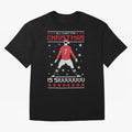 ALL I WANT FOR CHRISTMAS IS SIU Oversized T-Shirt Show Your Stadium Side during Global Football Passion for FIFA World Cup 2026 USA Canada Mexico, Driven by Messi, Neymar and Mbappe, Argentina, France and Brazil, Goal Celebration Energy, Supporter