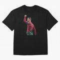 Cristiano Ronaldo Oversized T-Shirt Celebrate the Road through FIFA World Cup 2026 Group Stage for Fans of Messi, CR7 and Mbappe and Brazil, Bringing Champion Mindset, Group Stage Buzz, Knockout Tension and Passionate Fan Culture; Ideal for