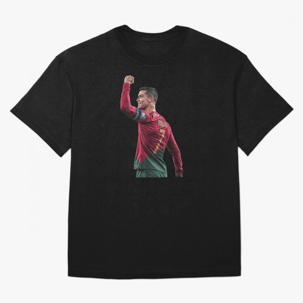 Cristiano Ronaldo Oversized T-Shirt Celebrate the Road through FIFA World Cup 2026 Group Stage for Fans of Messi, CR7 and Mbappe and Brazil, Bringing Champion Mindset, Group Stage Buzz, Knockout Tension and Passionate Fan Culture; Ideal for