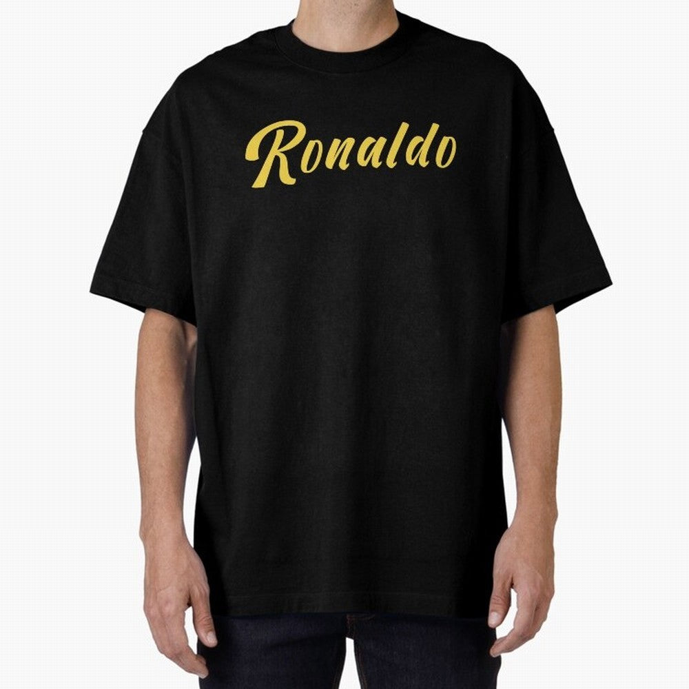 Cristiano Ronaldo Cristiano Ronaldo Oversized T-Shirt Back the Journey through Match Day Hype around FIFA World Cup 2026 Group Stage, Haaland and Mbappe, Germany, Global Supporter Spirit, Legendary Goals, National Colors and Tournament Celebration;