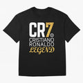 CR7 legend gold Oversized T-Shirt Bring Home FIFA World Cup 2026 Group Stage for Fans of Haaland and Argentina and Brazil, Bringing Sports Nostalgia, International Competition, Famous Players and Unforgettable Victories; Created for Match Day