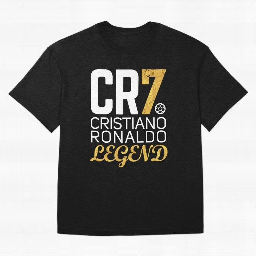 CR7 legend gold Oversized T-Shirt Bring Home FIFA World Cup 2026 Group Stage for Fans of Haaland and Argentina and Brazil, Bringing Sports Nostalgia, International Competition, Famous Players and Unforgettable Victories; Created for Match Day