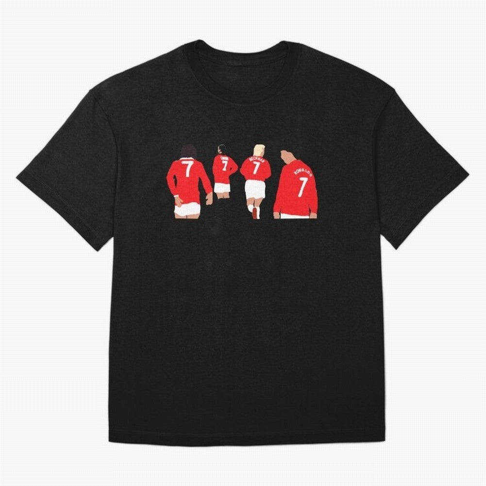 Manchester United Number 7 Legends Oversized T-Shirt Stand Proud for Match Day Hype around FIFA World Cup 2026 Group Stage, CR7, England, Stadium Chants, National Pride, Trophy Dreams and Unforgettable Football Memories; Built for Supporters