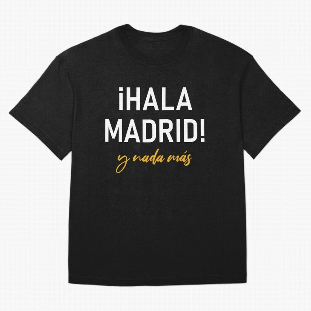 Hala Madrid Oversized T-Shirt Celebrate Football Dreams Across FIFA World Cup 2026 Group Stage Featuring Haaland and Mbappe, Argentina, France and Brazil Energy, Soccer Culture, Superstar Moments, National Team Dreams and Competitive Fire; Ideal