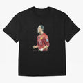 a good celebration from the goat Oversized T-Shirt Celebrate Every Goal in the FIFA World Cup 2026 Journey through Haaland and Mbappe Highlights, Portugal, Spain and Germany Pride, Tournament Hype, Historic Matchups, Family Viewing Parties and