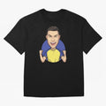 Ronaldo Al-Nassr 2022 Oversized T-Shirt Create FIFA World Cup 2026 for Fans of CR7 and Portugal, Bringing Global Supporter Spirit, Legendary Goals, National Colors and Tournament Celebration; Ideal for Football Dads, Football Moms, Friends,