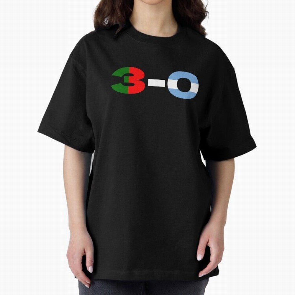 Portugal vs Rgentina Oversized T-Shirt Capture Stadium Memories from Match Day Hype around FIFA World Cup 2026 USA Canada Mexico, Messi, Argentina and Brazil, Match Day Excitement, Supporter Culture, Golden Goals and Global Football Passion; Great
