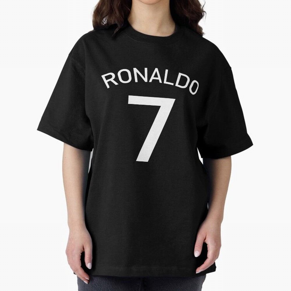 Cristiano Ronaldo Cristiano Ronaldooo Oversized T-Shirt Feel FIFA World Cup 2026 Group Stage for Fans of CR7 and Brazil, Bringing Sports Nostalgia, International Competition, Famous Players and Unforgettable Victories; Made for Collectors Who Enjoy
