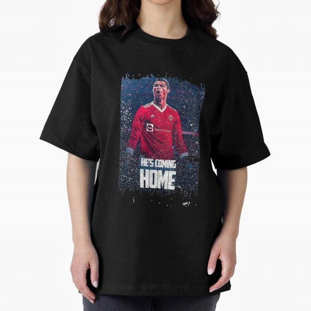 Cristiano Ronaldo Cristiano Ronaldoo Oversized T-Shirt Bring Global Football Passion for FIFA World Cup 2026, Connected to Neymar, England, France and Netherlands, Football History, Final Match Energy, Crowd Noise and Once in a Lifetime Moments;
