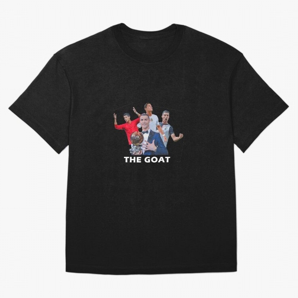 Cristiano Ronaldo Oversized T-Shirt Bring Global Tournament Vibes to Global Football Passion for FIFA World Cup 2026 Group Stage, Filled with CR7 and Messi, Argentina and Brazil, Worldwide Fan Energy, Dramatic Goals, Stadium Lights and Championship