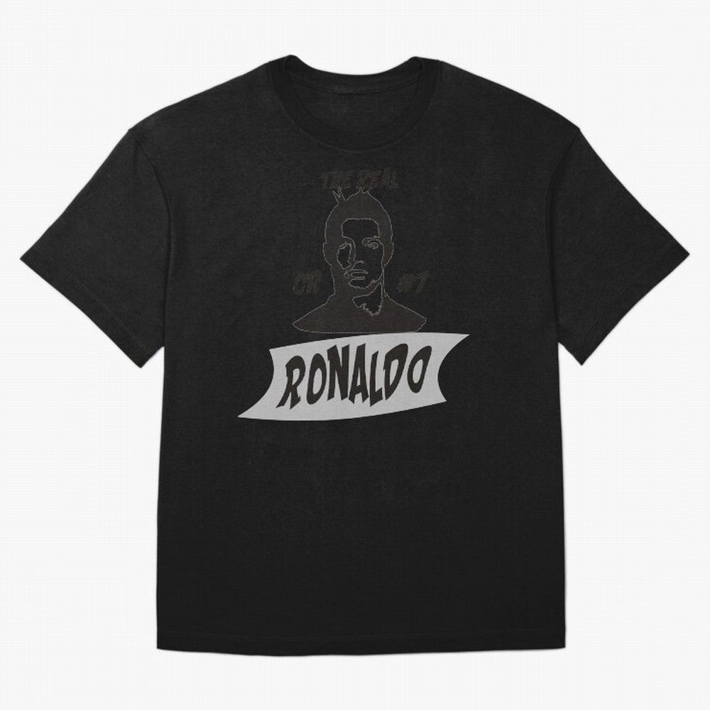 The Real Ronaldo Oversized T-Shirt Honor Champions and Dreams in FIFA World Cup 2026 for Fans of Messi and Brazil, Bringing Retro Football Energy, Iconic Rivalries, Trophy Chase Drama and Stadium Atmosphere; Made for Die Hard Supporters, Soccer