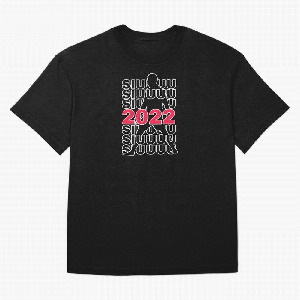 Siuuu 2022 Cristiano ronaldo goal Oversized T-Shirt Join the Countdown to FIFA World Cup 2026 USA Canada Mexico for Fans of Mbappe and England, Bringing Champion Mindset, Group Stage Buzz, Knockout Tension and Passionate Fan Culture; Made for