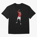 Cristiano Ronaldo 4 Oversized T-Shirt Live the Energy of Global Football Passion for FIFA World Cup 2026 USA Canada Mexico, Built around CR7, Germany, Champion Mindset, Group Stage Buzz, Knockout Tension and Passionate Fan Culture; Great for