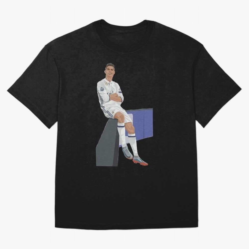 Cristiano Ronaldo Oversized T-Shirt Celebrate Rivalries and Pride in FIFA World Cup 2026 USA Canada Mexico Spirit, Made for Argentina and Brazil, Messi and Cristiano Ronaldo, Football Passion, Legendary Performances, Festival Vibes and Supporter