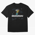 Siuuuuuu 7 CR7 goal funny Oversized T-Shirt Cheer through Every Moment of FIFA World Cup 2026 Group Stage for Fans of Neymar and England and Germany, Bringing Game Day Rituals, Football Legends, Country Pride and the Road to the Final; Great for