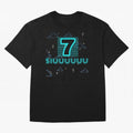 Siuuuuu 7 Cristiano ronaldo Oversized T-Shirt Carry National Pride through Global Football Passion for FIFA World Cup 2026, Filled with Messi, CR7 and Mbappe, Argentina and Brazil, Stadium Chants, National Pride, Trophy Dreams and Unforgettable