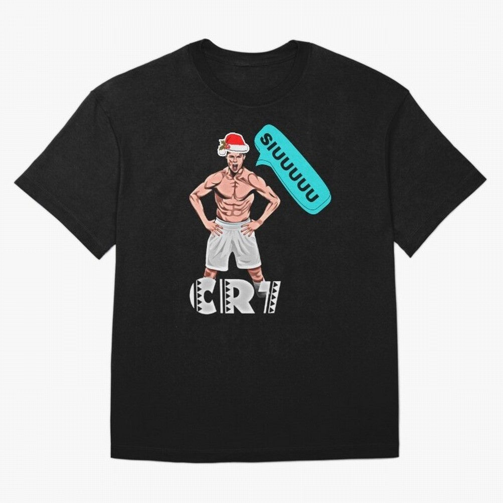 Siuuu Cristiano ronaldo Oversized T-Shirt Honor Football Greatness during FIFA World Cup 2026 Spirit, Driven by Argentina and Brazil, CR7 and Messi, Match Day Excitement, Supporter Culture, Golden Goals and Global Football Passion; Made for