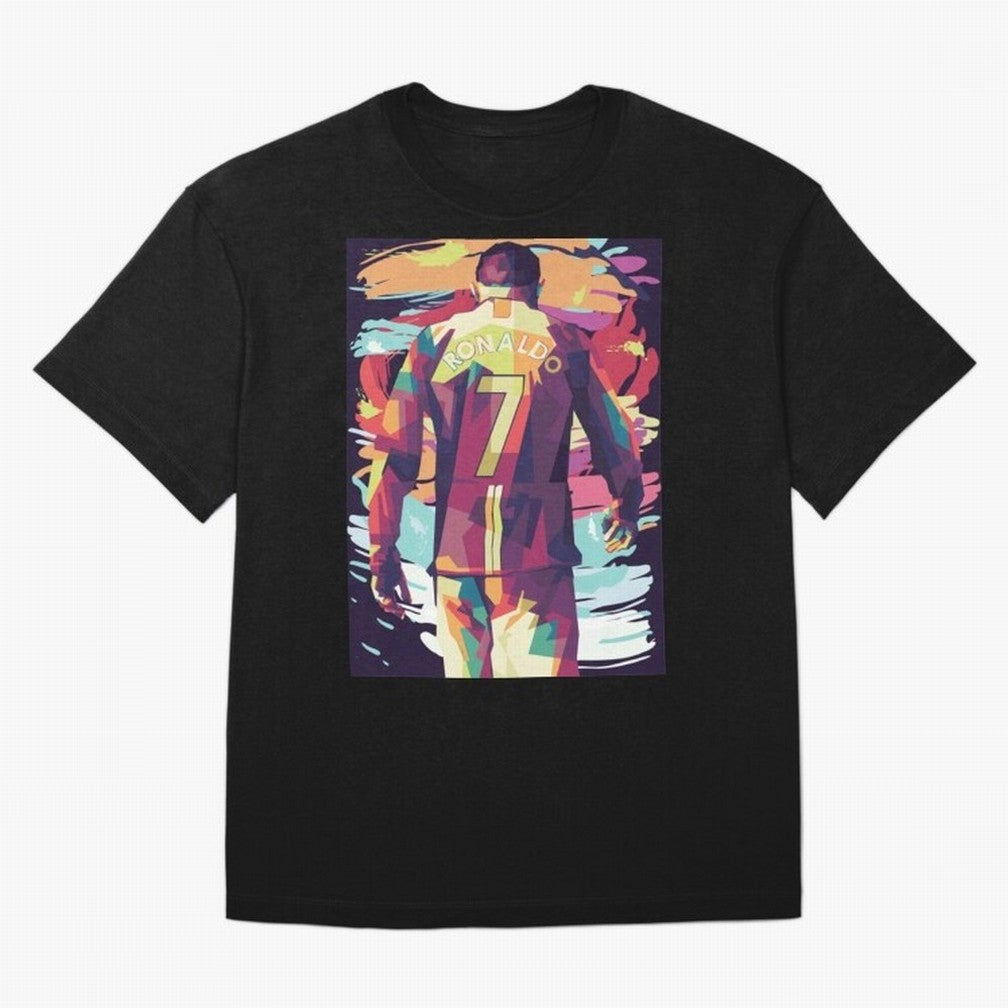 Cristiano Ronaldo Manchester United Cristiano Ronaldo Oversized T-Shirt Celebrate Soccer Greatness during Match Day Hype around FIFA World Cup 2026 Group Stage, Messi and Cristiano Ronaldo, Brazil, Portugal and Argentina, Retro Football Energy,
