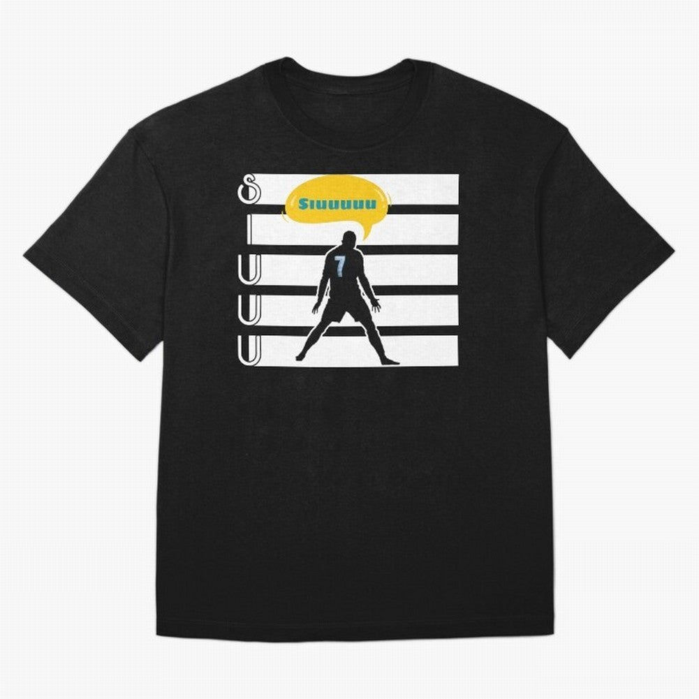 Siuuu CR7 goal Oversized T-Shirt Spotlight FIFA World Cup 2026 for Fans of Messi, CR7 and Mbappe and Portugal, Bringing Global Supporter Spirit, Legendary Goals, National Colors and Tournament Celebration; Perfect for People Who Love Argentina,