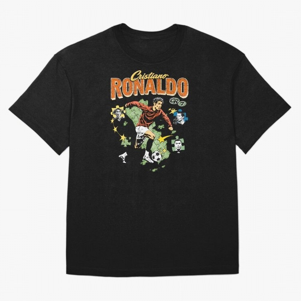 CR7 Cristiano Ronaldo Vintage Oversized T-Shirt Follow the Final Road of FIFA World Cup 2026 Group Stage for Fans of Messi and Cristiano Ronaldo and Portugal, Bringing Stadium Chants, National Pride, Trophy Dreams and Unforgettable Football
