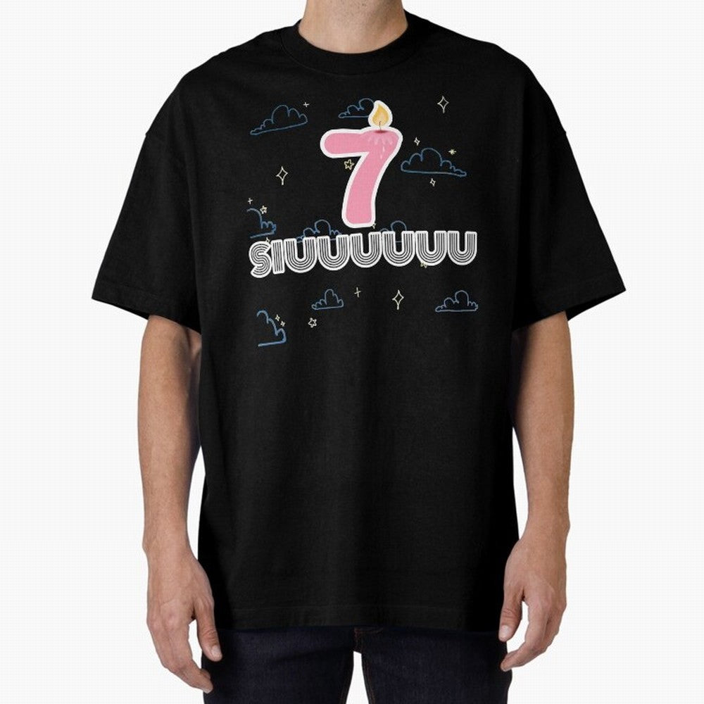 Siuuu 7 Cristiano ronaldo Oversized T-Shirt Relive Match Day Hype around FIFA World Cup 2026, Cristiano Ronaldo, Argentina, France and Brazil, Stadium Memories, Football Loyalty, International Chants and Championship Tradition; Perfect for People