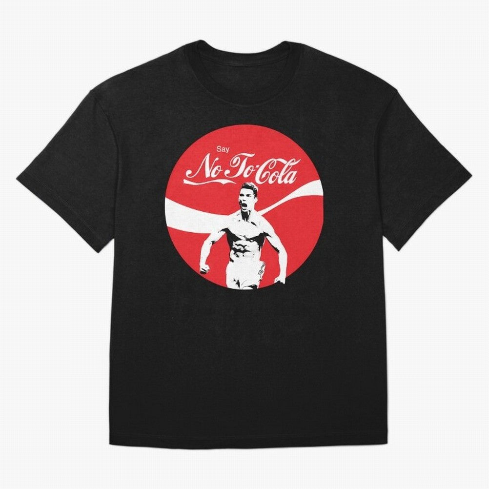 Cristiano Ronaldo - Say No To Cola Oversized T-Shirt Relive Match Day Hype around FIFA World Cup 2026 USA Canada Mexico, Mbappe, Brazil, Stadium Chants, National Pride, Trophy Dreams and Unforgettable Football Memories; Created for Match Day