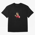 Cristiano ronaldo showing middle finger Oversized T-Shirt Celebrate Football Heritage in FIFA World Cup 2026 USA Canada Mexico Inspired by CR7 and Messi, France Energy, Game Day Rituals, Football Legends, Country Pride and the Road to the Final;