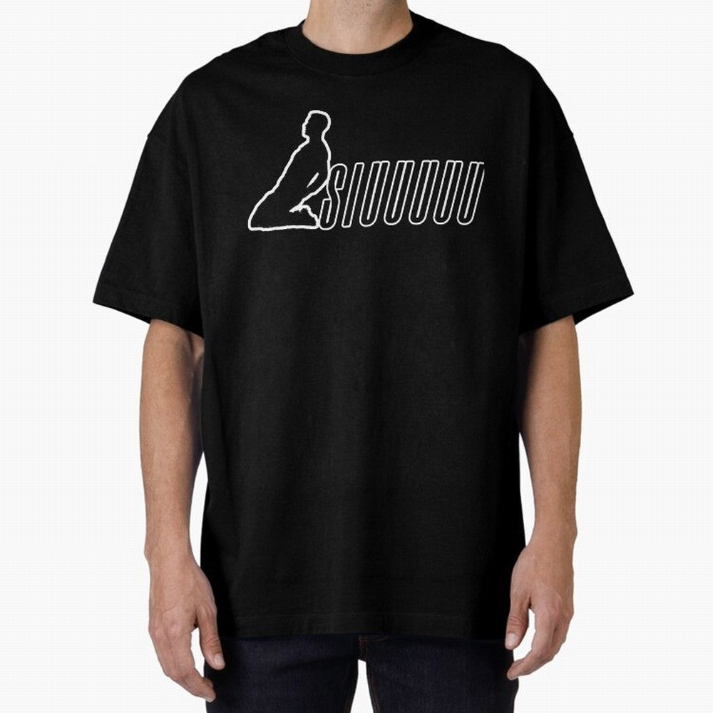 Siuuu CR7 funny goal Oversized T-Shirt Show Match Day Excitement for FIFA World Cup 2026 Group Stage for Fans of Messi and England and Germany, Bringing Global Supporter Spirit, Legendary Goals, National Colors and Tournament Celebration; Great for