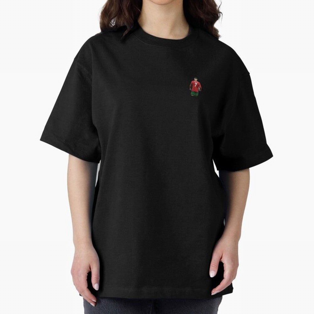 Cristiano Ronaldo CR7 Oversized T-Shirt Bring Champion Energy into the FIFA World Cup 2026 Journey through Mbappe Highlights, England and Germany Pride, Classic Soccer Heritage, Championship Pressure, Fan Loyalty and International Pride; Ideal for