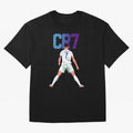 CR7 Oversized T-Shirt Support the Legends of Match Day Hype around FIFA World Cup 2026 USA Canada Mexico, Haaland and Mbappe, England, Soccer Culture, Superstar Moments, National Team Dreams and Competitive Fire; Ideal for Football Dads, Football