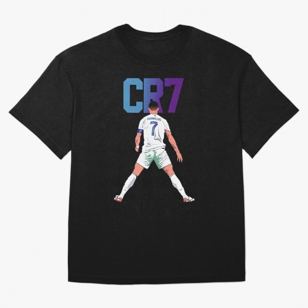 CR7 Oversized T-Shirt Support the Legends of Match Day Hype around FIFA World Cup 2026 USA Canada Mexico, Haaland and Mbappe, England, Soccer Culture, Superstar Moments, National Team Dreams and Competitive Fire; Ideal for Football Dads, Football