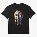 Cristiano Ronaldo & Messi Oversized T-Shirt Turn Up for FIFA World Cup 2026 USA Canada Mexico Featuring Cristiano Ronaldo, France and Portugal Energy, Supporter Pride, Iconic Celebrations, Legendary Names and Global Match Day Energy; Perfect for